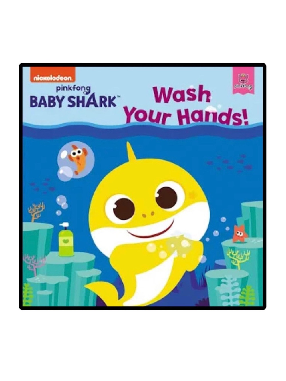 BUNDLE & SAVE🦈 Pinkfong Baby Shark "Wash Your Hands!" Softcover Book